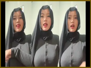 Manda April Hijab Tiktoker Pap Nenen Pulen