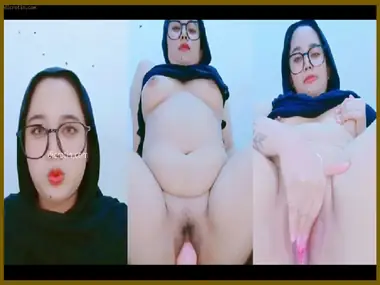 Salwa Jilbab Kacamata Gemoy Colmek Pake Dildo
